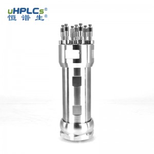 恒譜生液相色譜柱裝填裝置裝柱機勻漿罐配套一出一單接頭可定制，適用于柱管內徑2.1#、3.0#、4.0#、4.6#、10#轉接頭
