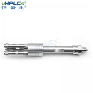 恒譜生液相色譜柱裝填裝置裝柱機勻漿罐配套一出一單接頭可定制，適用于柱管內徑2.1#、3.0#、4.0#、4.6#、10#轉接頭
