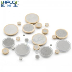 恒譜生2.1#超高壓peek在線過濾器篩板液相色譜耗材，OD6.4*ID1.6*H1.6”